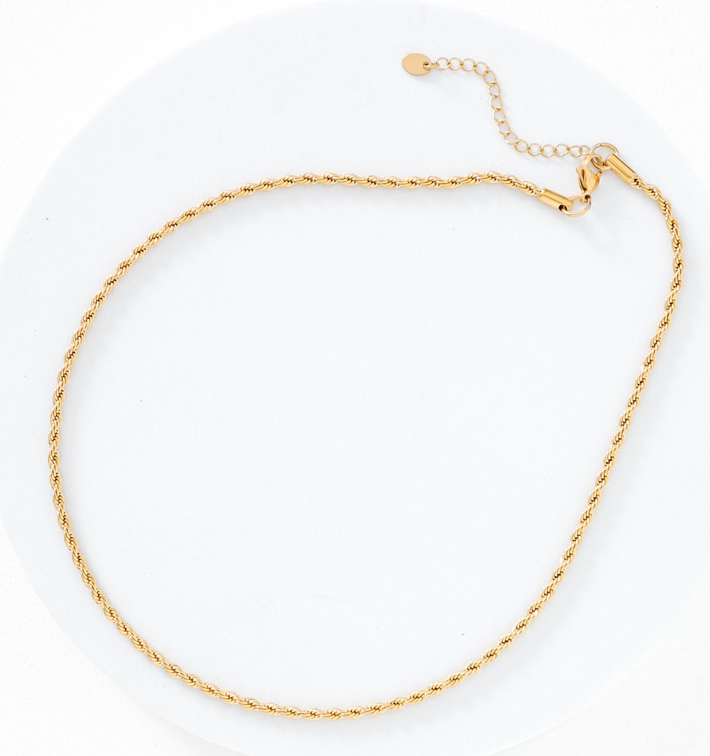 Twisted Rope Necklace