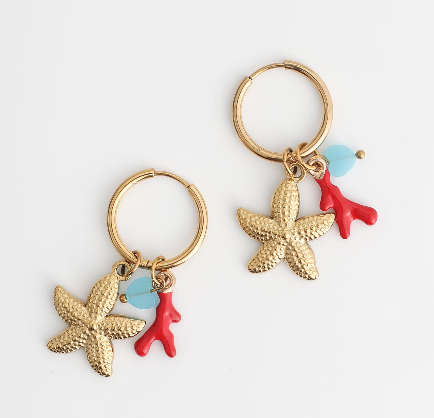 Charm Huggies : Starfish