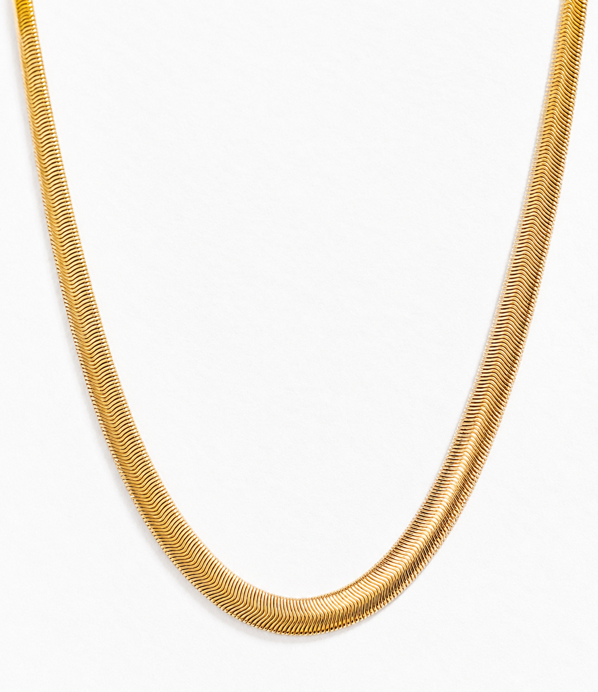 Chunky Herringbone Necklace