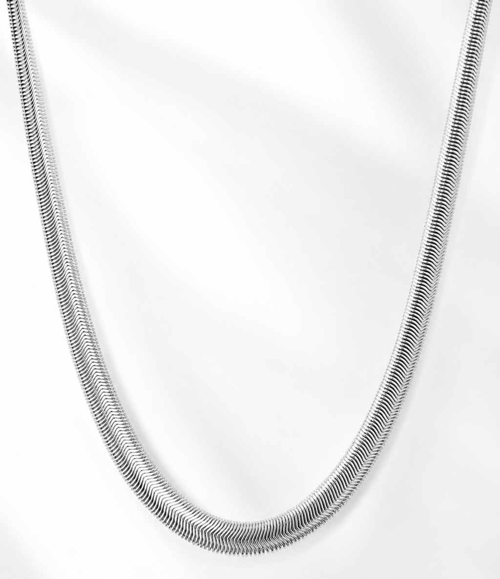 Chunky Herringbone Necklace