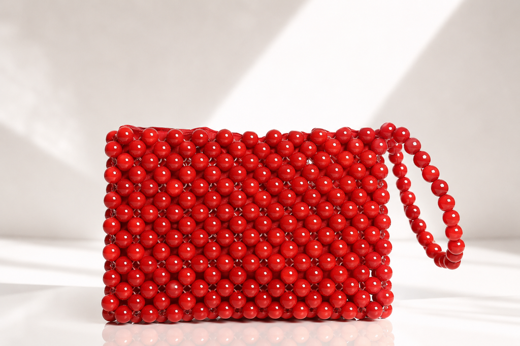 Beaded Wrist Bag