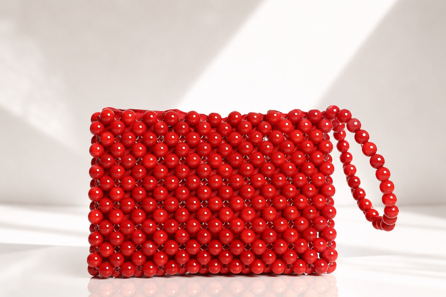 Beaded Wrist Bag