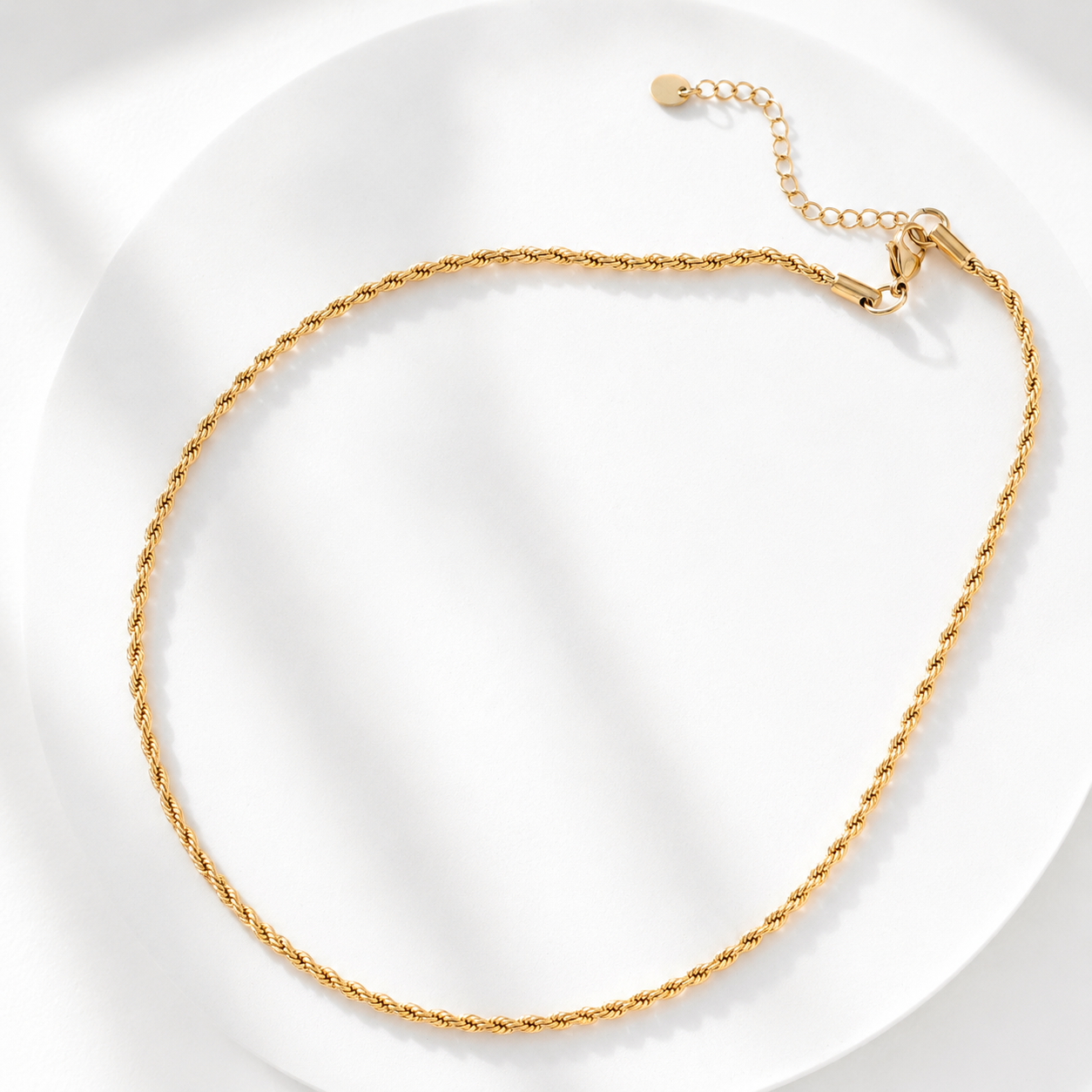 Twisted Rope Necklace