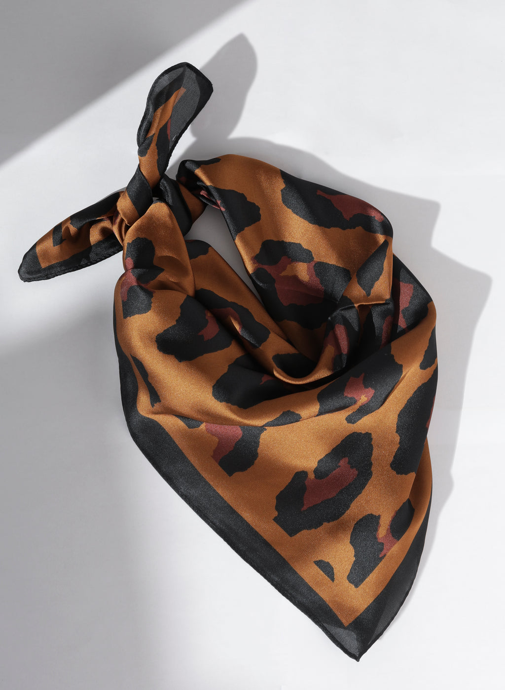 Leopard Print Neck scarf