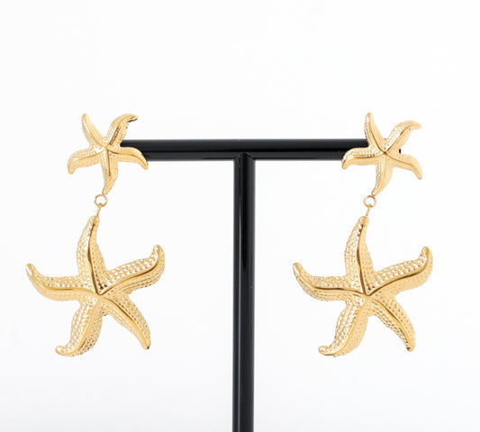 Starfish Drop Earring