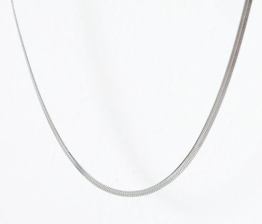 Thin Snake Chain : Silver