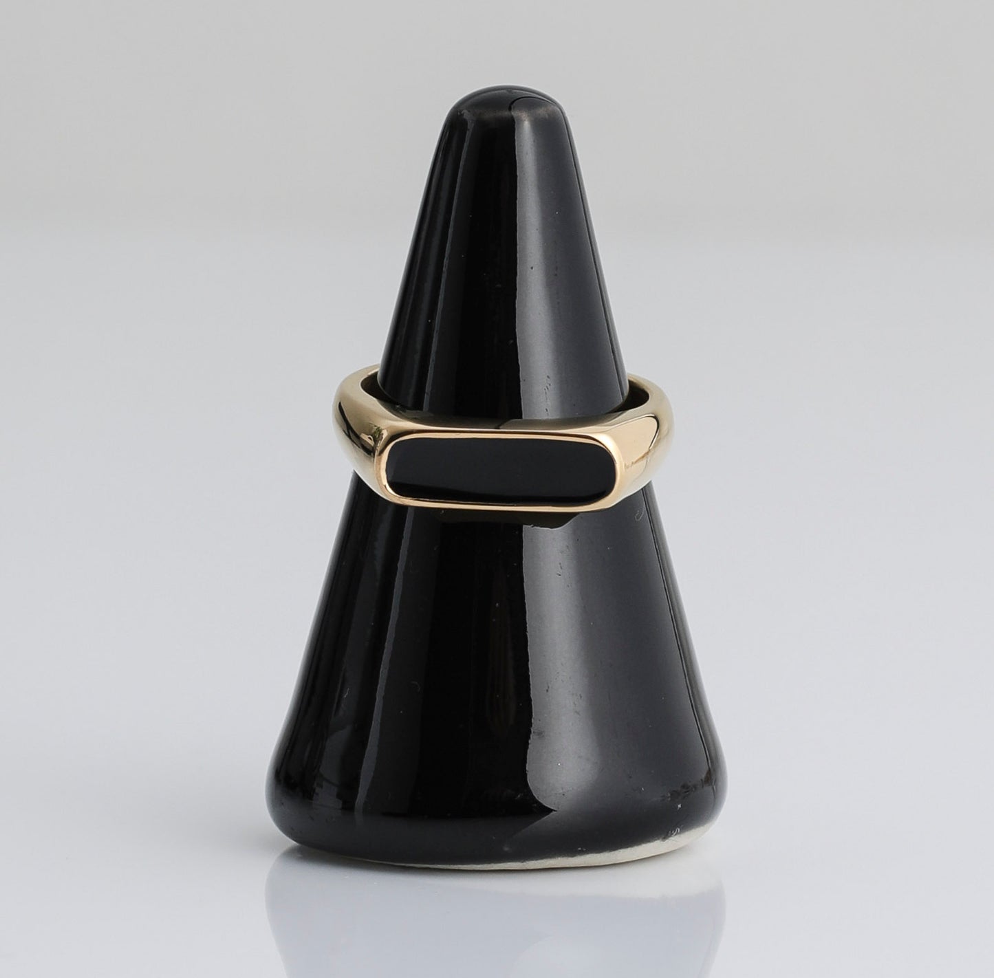 Elle Ring : Black Inlay